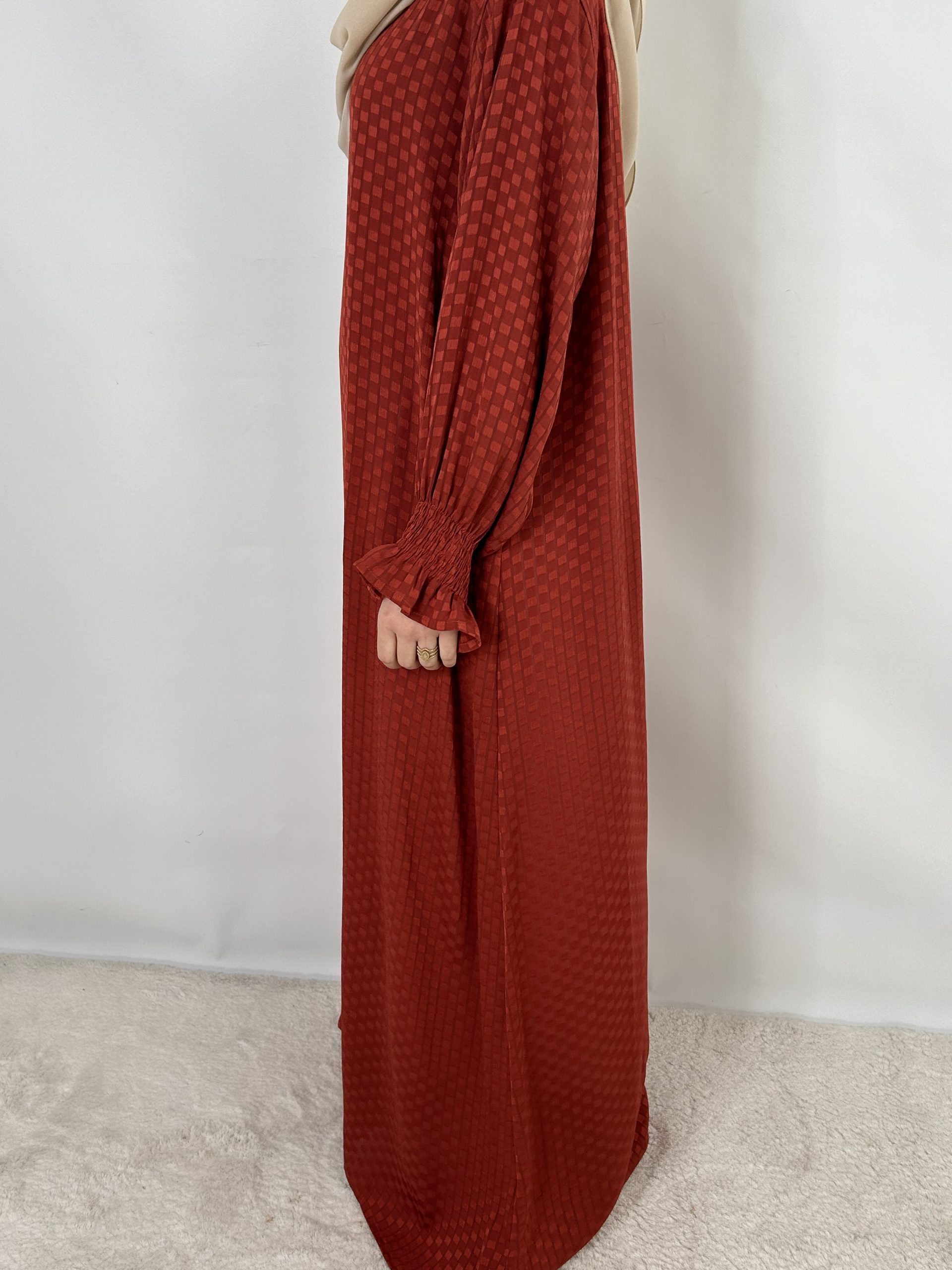 Abaya Myriam rouge – Image 3