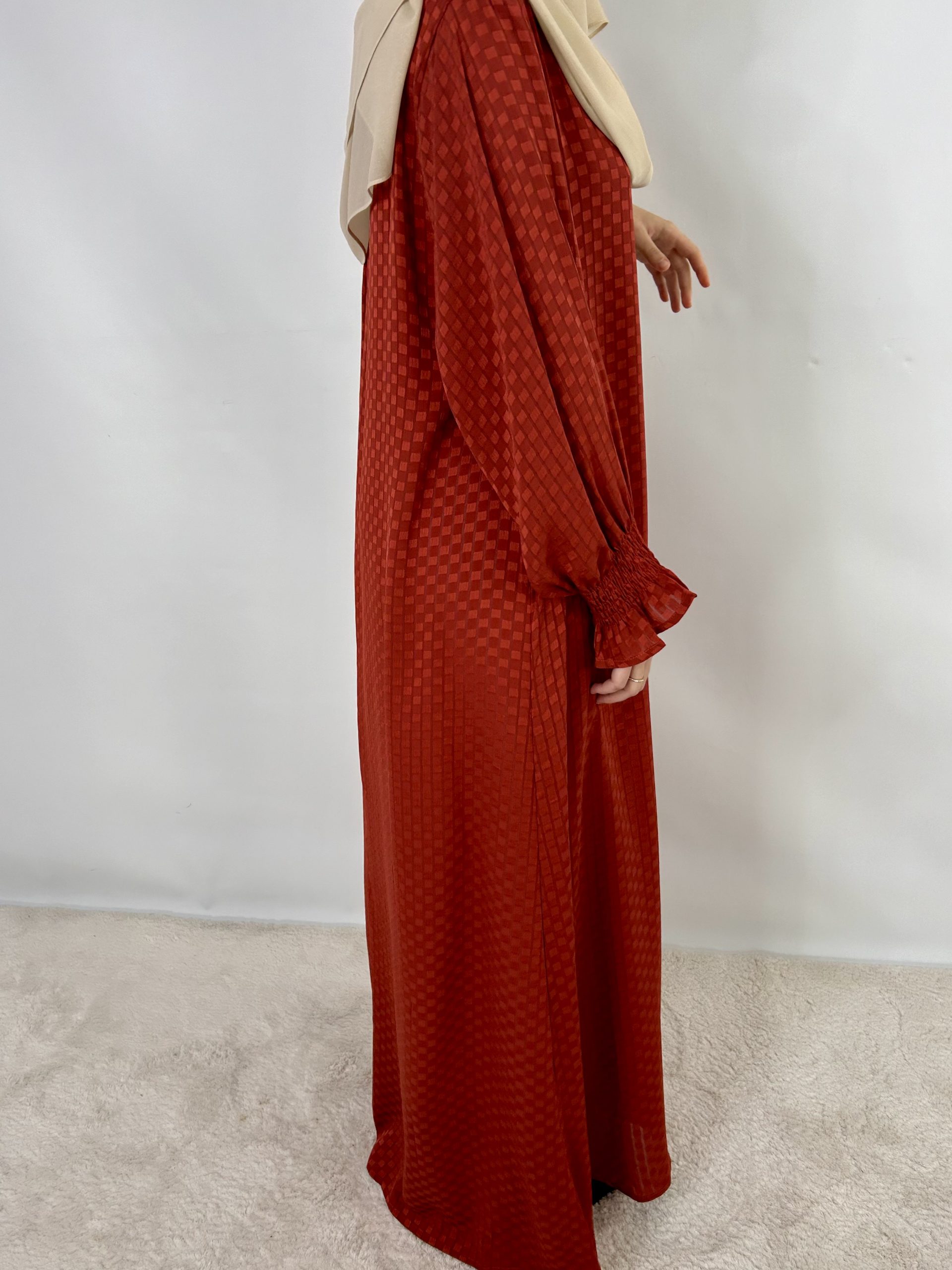 Abaya Myriam rouge – Image 4