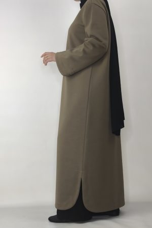 Tunique longue jersey maille polo pour femme